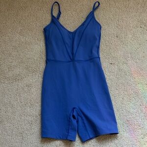 Klassy Network One-Piece Romper Leotard
